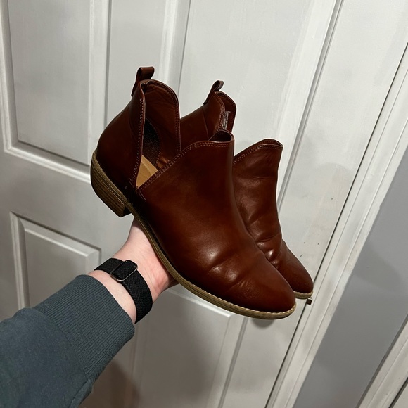 Cognac colored booties - Picture 5 of 6